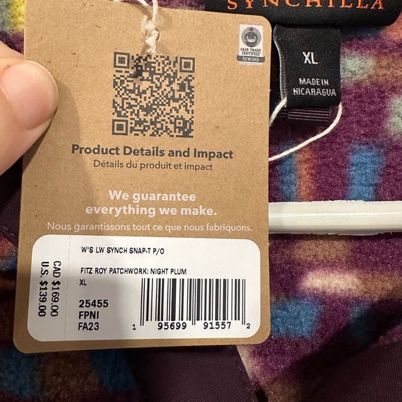 NWT Patagonia Fleece - Picture 3 of 3